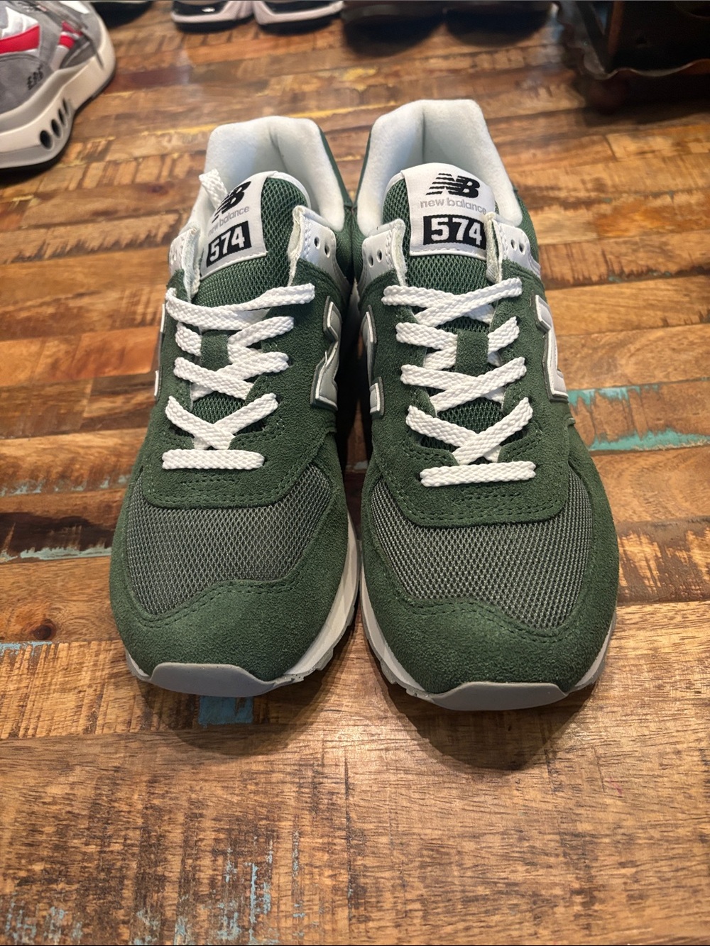 Brand New Women’s New Balance 574 Olive Green SZ 6.5 MSRP $109